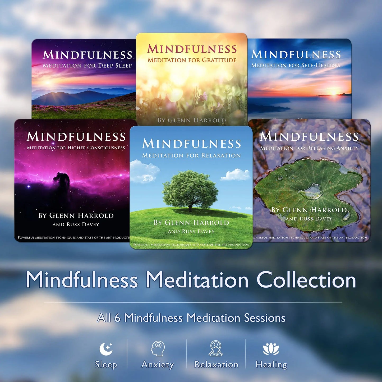 Mindfulness Meditation Collection (6 Titles) Glenn Harrold Publishing Ltd