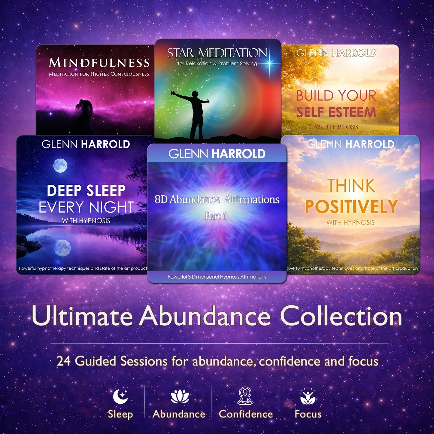 The Ultimate Abundance Collection (24 Titles) Glenn Harrold Publishing Ltd