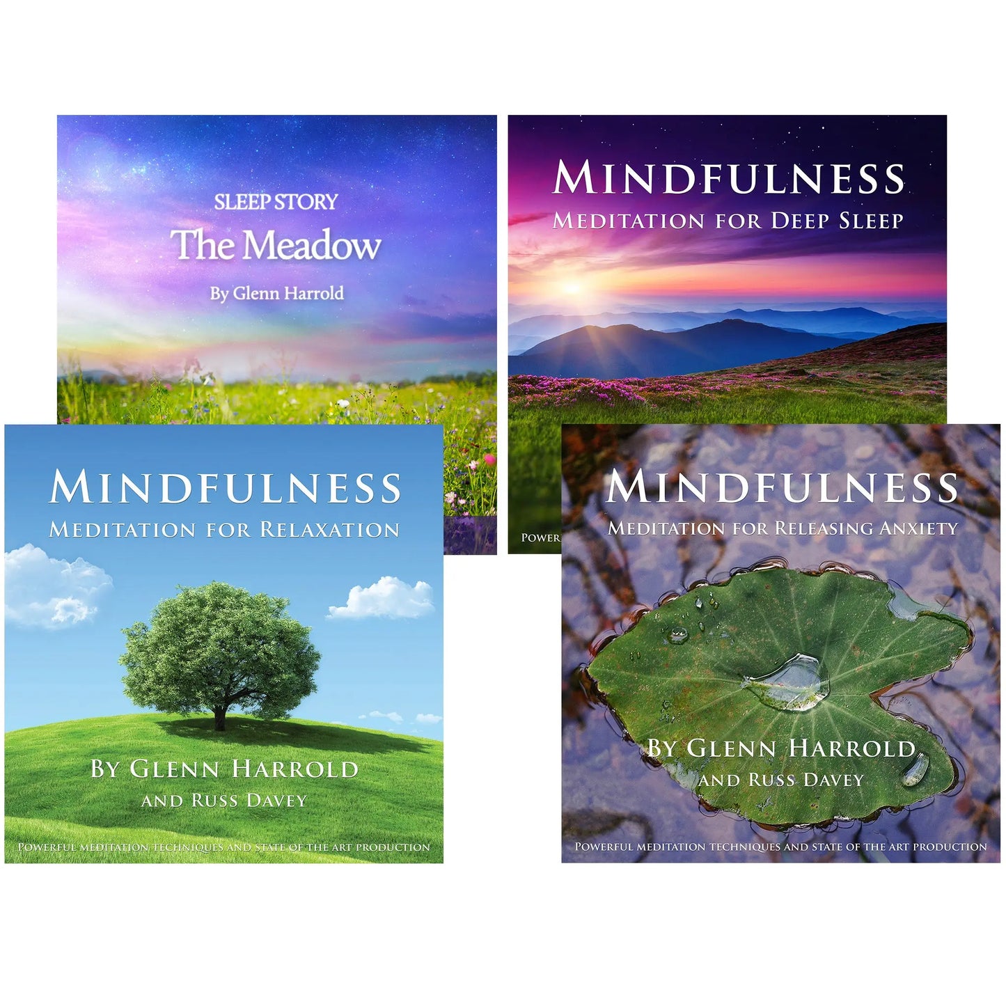 Relax & Deep Sleep - Short Meditation Collection (4 Titles) Glenn Harrold Publishing Ltd