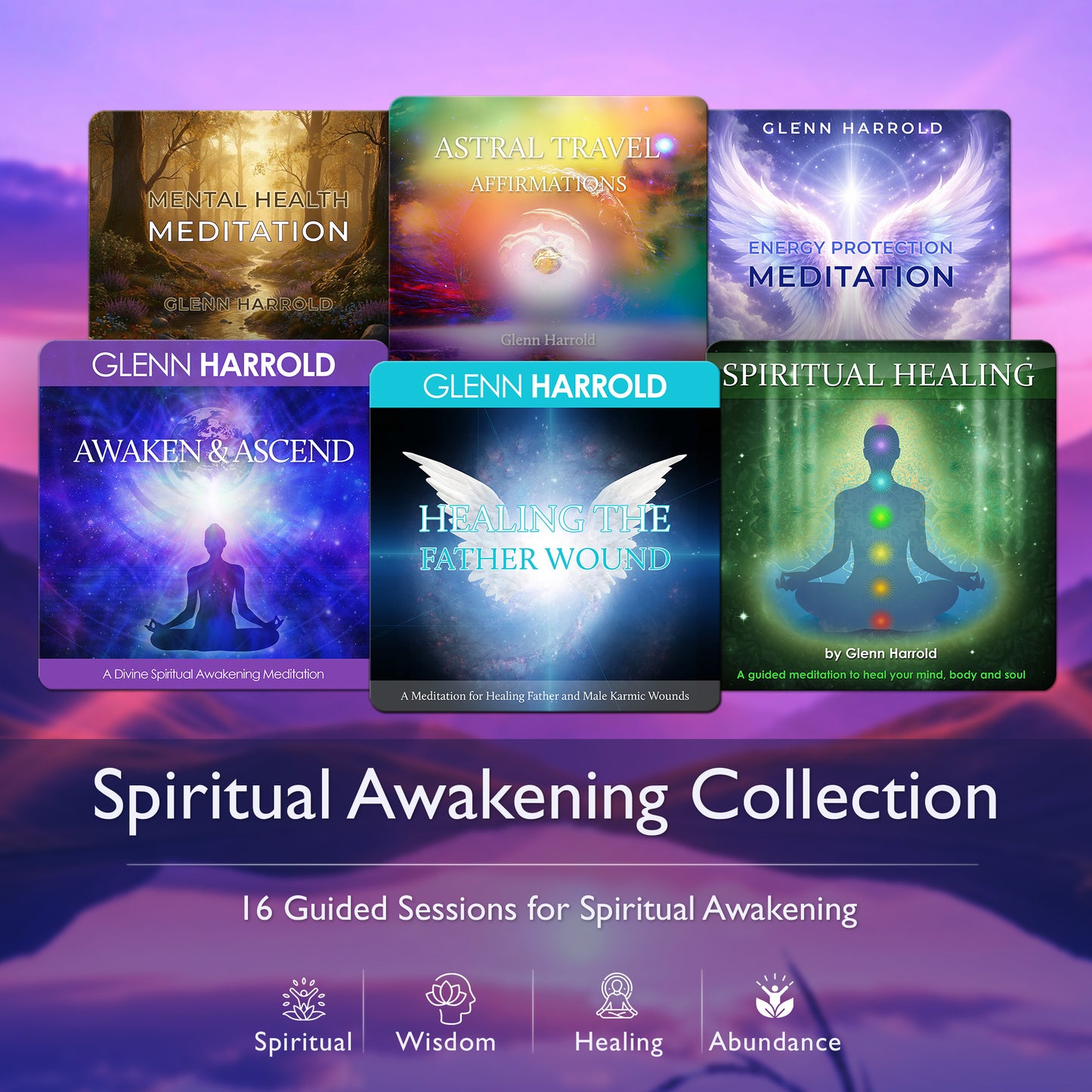 Spiritual Awakening Meditation Collection (16 Titles)