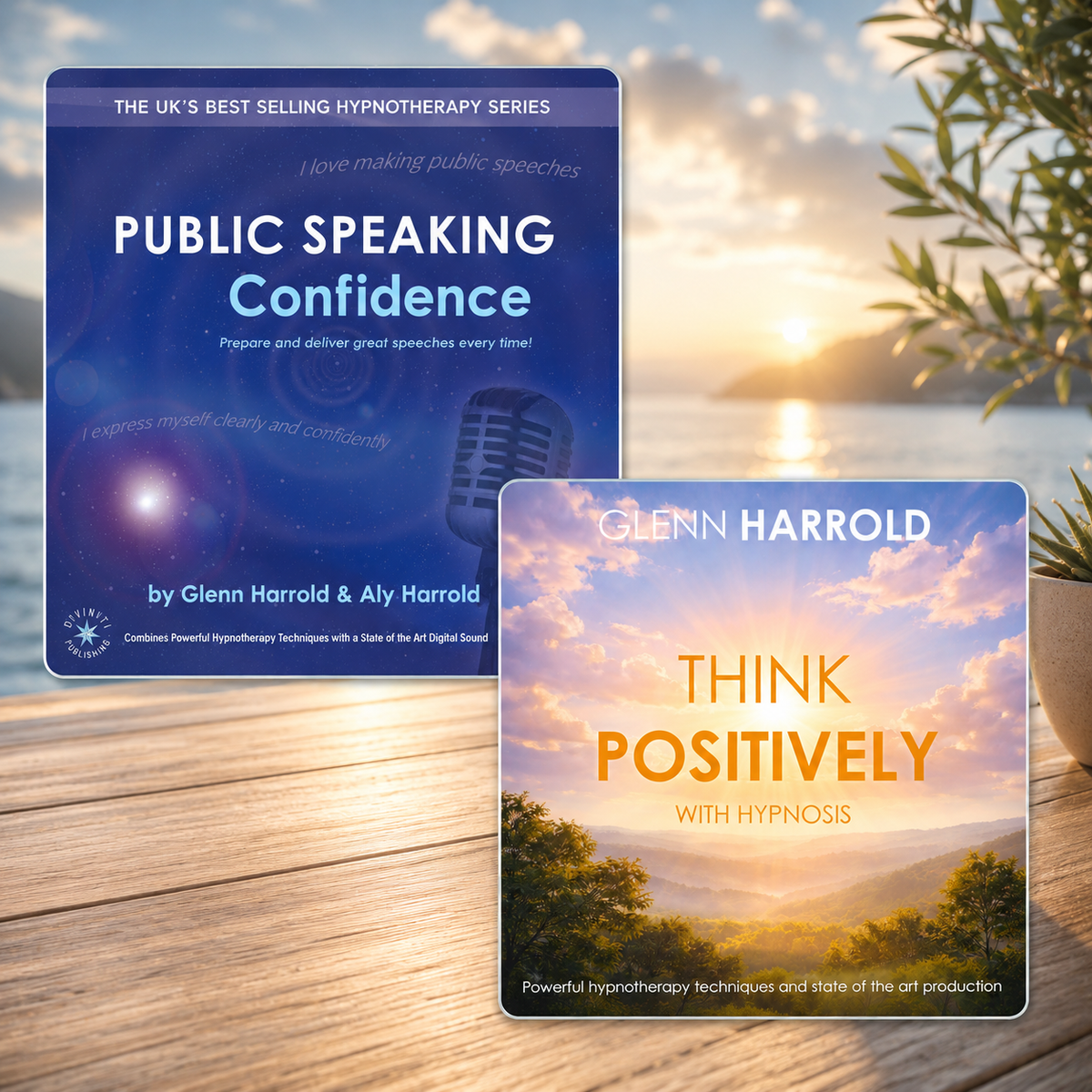 Public Speaking Confidence & Think Positively - 2 MP3s