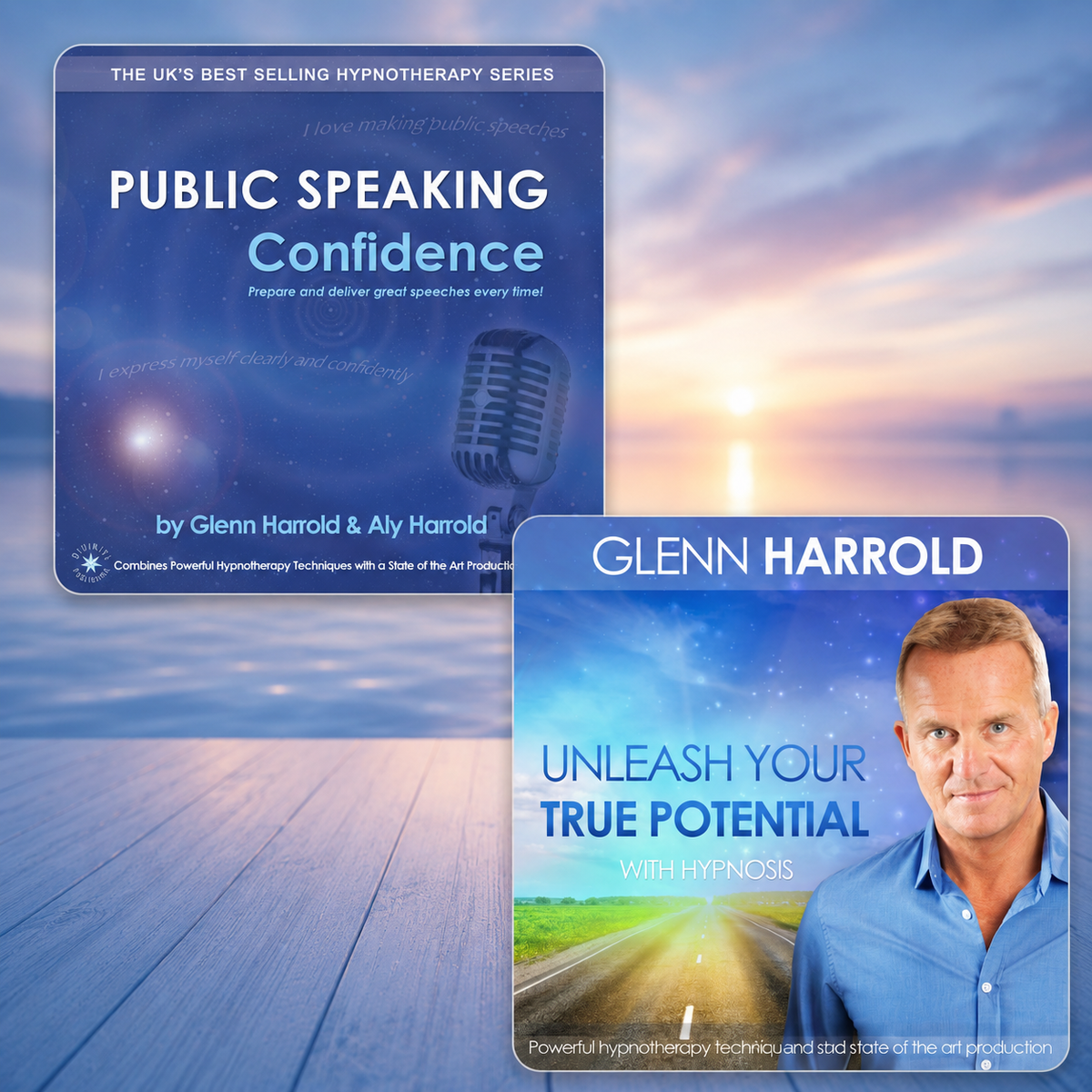 Public Speaking Confidence & Unleash Your Potential - 2 MP3s